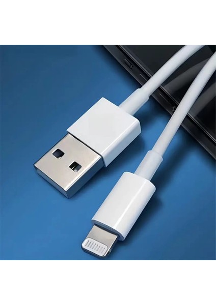 Apple iPhone Uyumlu USB To Lightning Şarj Kablosu – 1 Metre | Hızlı Şarj & Veri Aktarımı | iPhone Serisi ile Uyumlu Dayanıklı Kablo