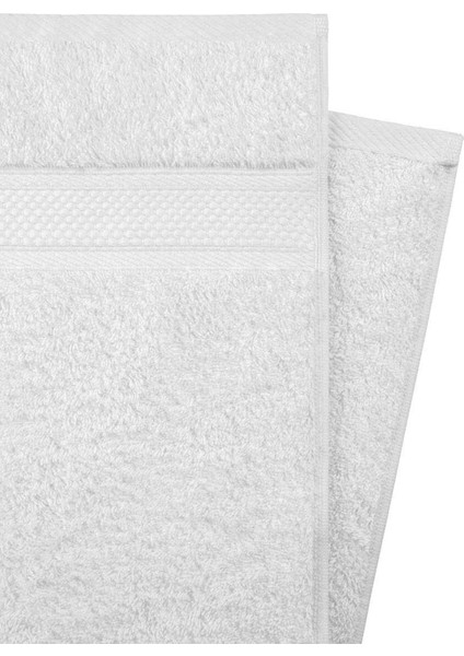 Beyaz Bukle Bordürlü 2'li Set 33x33, şık ve rahat kullanım için ideal seçenek fiyatları