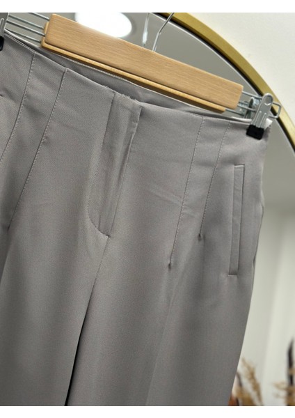 Beren Gizli Cepli PANTOLON-MT1508 Gri