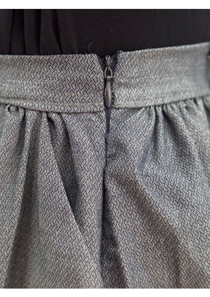 Erna Kemerli Poplin ETEK-BN4362 Gri