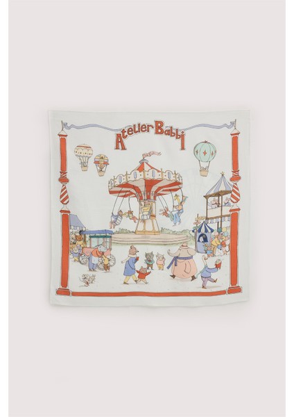 Çift Katlı Müslin Bebek Örtüsü - Funfair