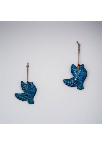 Dekoratif Duvar Süsü 2'li (Kuş Temalı) modelleri