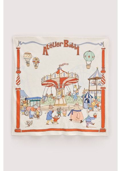 Çift Taraflı Bebek Battaniyesi - Funfair