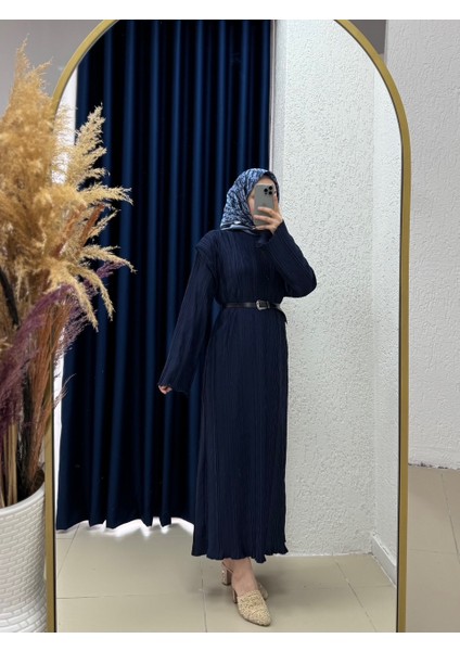 Yelelle Bürümcük ELBISE-SA25182 Lacivert
