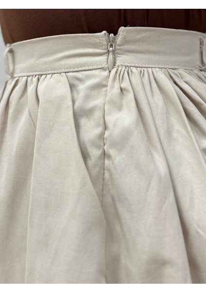 Erna Kemerli Poplin ETEK-BN4362 Taş
