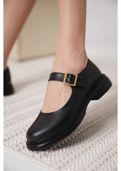 Clarissa Premium Siyah Tokalı Kadın Günlük Ayakkabı fırsatları