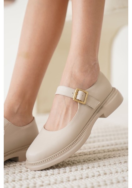 Clarissa Premium Bej Tokalı Kadın Günlük Ayakkabı fiyatları
