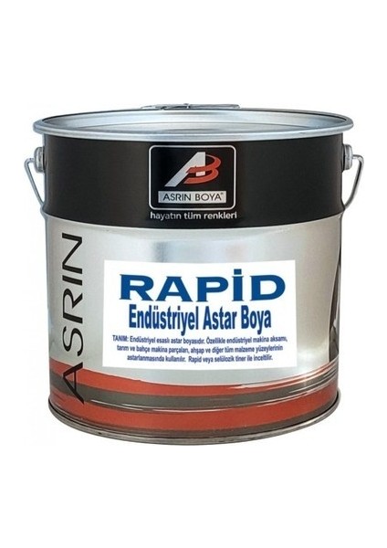 Rapid Endüstriyel Astar Beyaz 1 kg