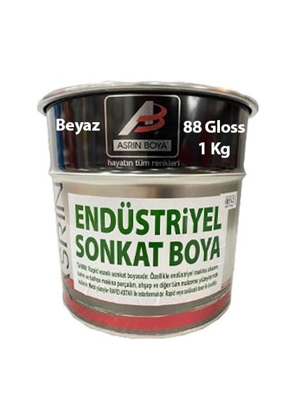 Rapid Endüstriyel Boya Beyaz 1 kg
