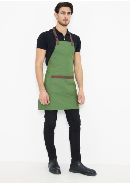 Yeşil Su İtici Leke Tutmaz Önlük, Restoran, Kafe, Aşçı, Garson, Çiçekçi için uygun fırsatları