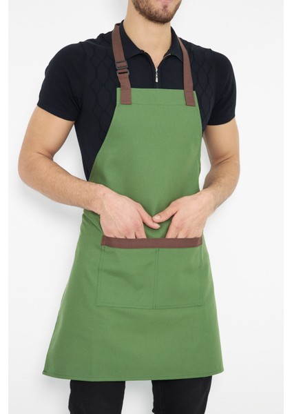 Yeşil Su İtici Leke Tutmaz Önlük, Restoran, Kafe, Aşçı, Garson, Çiçekçi için uygun indirimleri