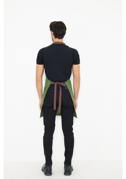 Yeşil Su İtici Leke Tutmaz Önlük, Restoran, Kafe, Aşçı, Garson, Çiçekçi için uygun