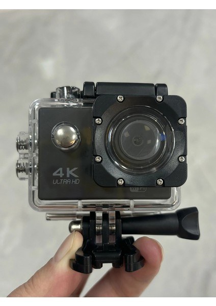 4K 30FPS Full Hd Aksiyon Kamerası 1080P Su Geçirmez Wifi indirimleri