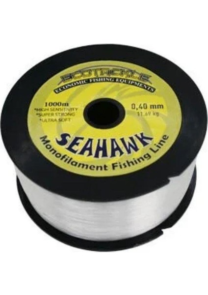 Ecotackle Seahawk 1000M Şeffaf 0,35MM