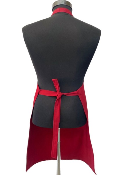 Bordo mutfak ve kuaför önlüğü, leke tutmaz, şık ve kullanışlı tasarım fiyatları