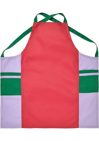 Renkli suya dayanıklı mutfak önlüğü, şık ve kullanışlı 70x65 cm S/M boyut