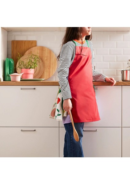 Renkli suya dayanıklı mutfak önlüğü, şık ve kullanışlı 70x65 cm S/M boyut modelleri