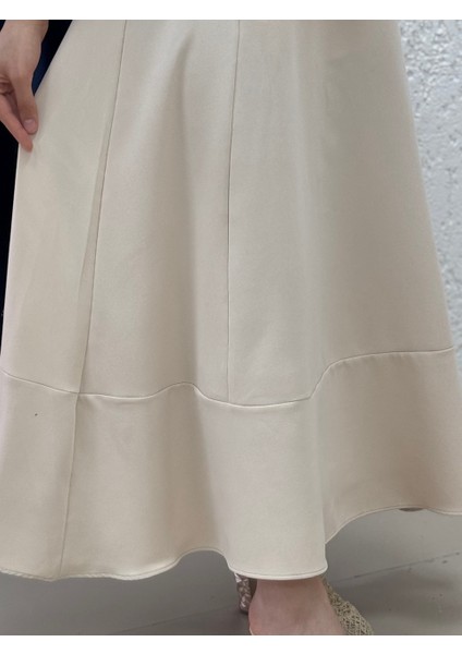 Manolya Etekli Yelekli Tek Cepli TAKIM-ET2466 Taş