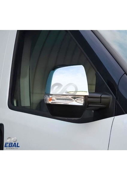 Opel Combo Krom Ayna Kapağı 2 Prç. 2012-2018 P. Çelik