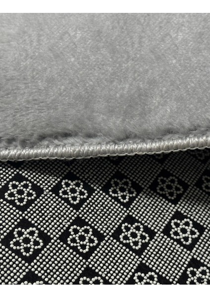 Modern Kaymaz Taban Parça Halı/yolluk Gri 80*120 indirimleri