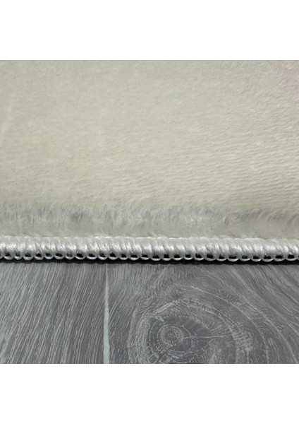Modern Kaymaz Taban Parça Halı/yolluk Krem 80*300 indirimleri