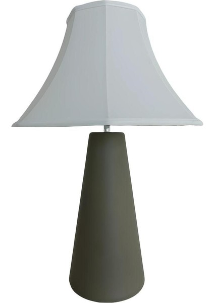 Aaron Koyu Haki Yeşil Polyester Abajur