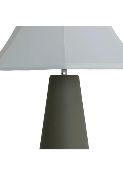 Aaron Koyu Haki Yeşil Polyester Abajur fiyatları