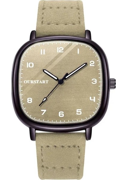 Vintage Kare Kadranlı Saat, Kadife Deri Kemer Quartz Saat,vintage Saat, Saat, Kare Saat fiyatları