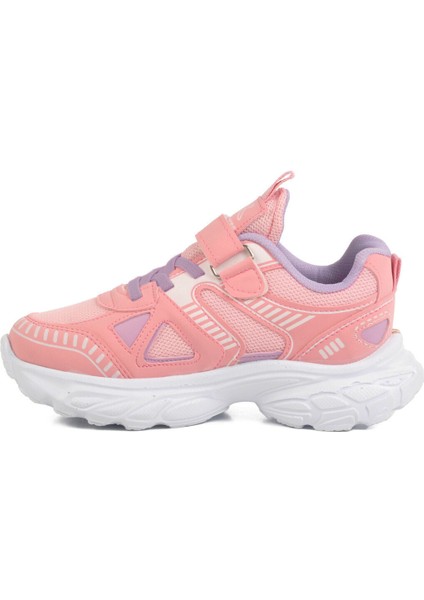 Pembe Lila Kız Çocuk Spor Ayakkabı