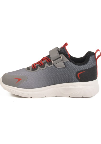 Siyah Cırtlı Unisex Çocuk Spor Ayakkabı