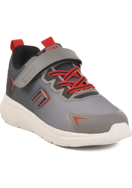 Siyah Cırtlı Unisex Çocuk Spor Ayakkabı