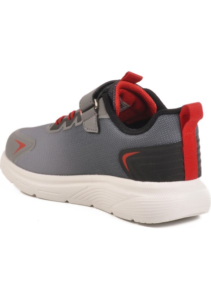 Siyah Cırtlı Unisex Çocuk Spor Ayakkabı