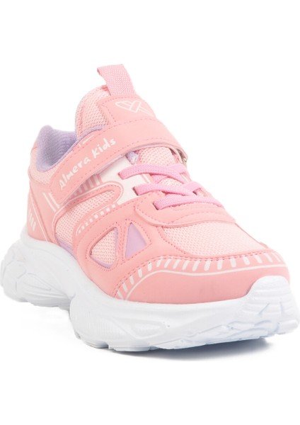 Pembe Cırtlı Kız Çocuk Spor Ayakkabı modelleri