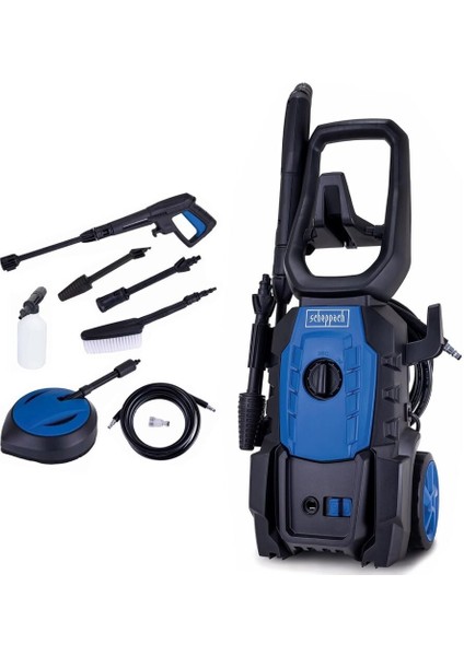 HPC1600 Kit Yüksek Basınçlı Yıkama Makinası 135 Bar 1600W