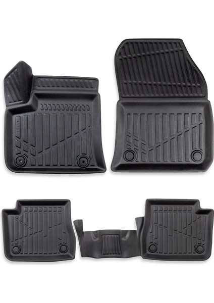 Citroen C4 Elektirikli 2022 Sonrası Myk 3D Premium Havuzlu Oto Paspas Araca Özel