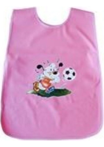 Pembe Kolsuz Bebek Faaliyet Önlüğü, Rahat ve Şık, Pamuk Viskon Polyester, 140x205 Bej