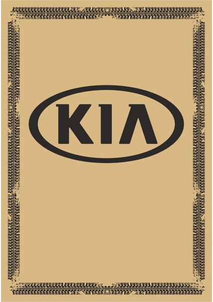Paspas Kağıdı Kia Logolu 100 Ad. 35X50 cm