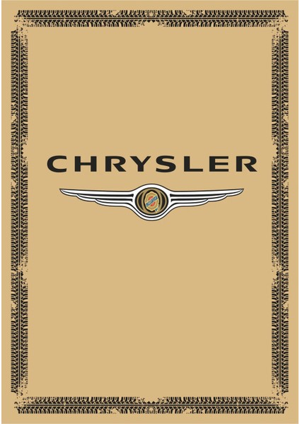 Paspas Kağıdı Chrysler Logolu 100 Ad. 35X50 cm