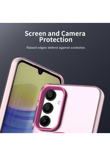 Samsung Galaxy A35 Kılıf Kamera Çıkıntılı Mat Magsafe Şarj Özellikli Kenarları Renkli Şeffaf Premium Sert Kapak indirimleri