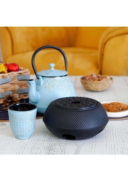 14x14 cm Demir Isıtıcı, Beyaz, Şık ve Dayanıklı Tasarım