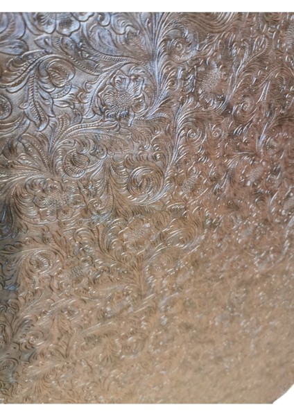 Şık kahverengi mutfak önlüğü, rahat ve kullanışlı suni deri tasarım, 70x110 cm