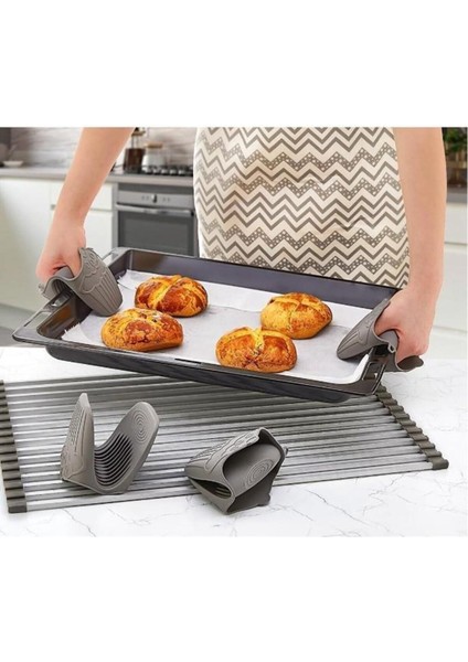 Çok Renkli Silikon Fırın Eldiveni, 100x150 cm, dayanıklı ve kullanışlı fiyatları