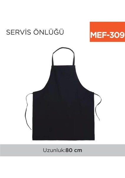 Siyah Önlük 80 cm, Kapitone, 50x100 cm, E-ticaret İçin Şık ve Kullanışlı Tasarım