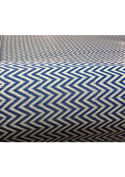 Plastik Hasır Kilim 200CM *600 cm Mavi Beyaz Piknik Karavan Önü fırsatları