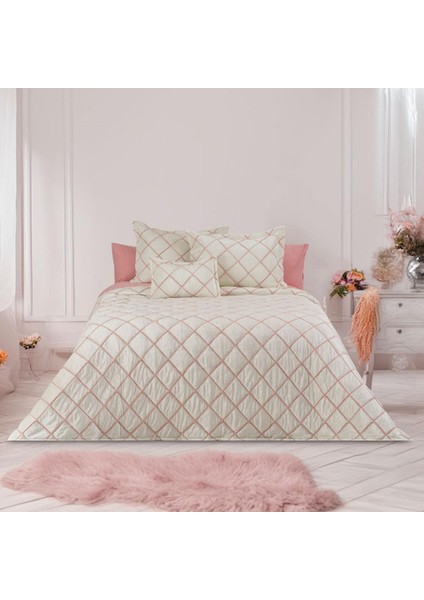 Viola Home Hermes Kadife Çift Kişilik Yatak Örtüsü 250 x 260