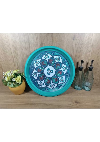 Mdklife Bursa Metal Yuvarlak Tepsi 35 cm fiyatları