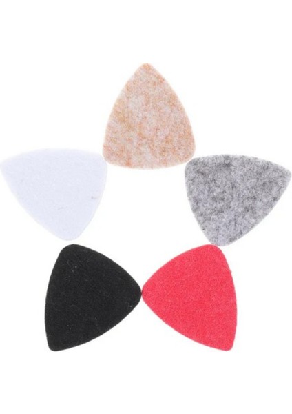 DG01-5 Keçe Ukulele Penası (5 Adet) 3mm. Keçe Gitar Penası