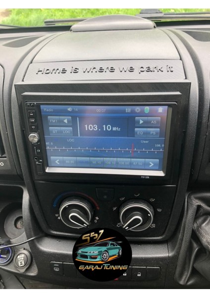 Peugeot Boxer 7012B Teyp Çerçevesi