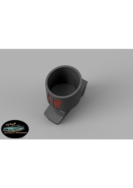 Alfa Romeo 156 Logolu Bardaklık (Boyasız Mat Siyah) fiyatları