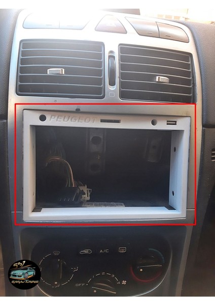 Peugeot 307 Teyp Çerçevesi